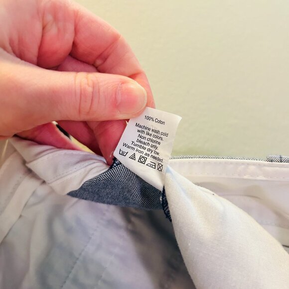 J. Crew Factory Chino Shorts Womens Size 2 Bundle Chambray Blue Navy Short - Picture 9 of 16